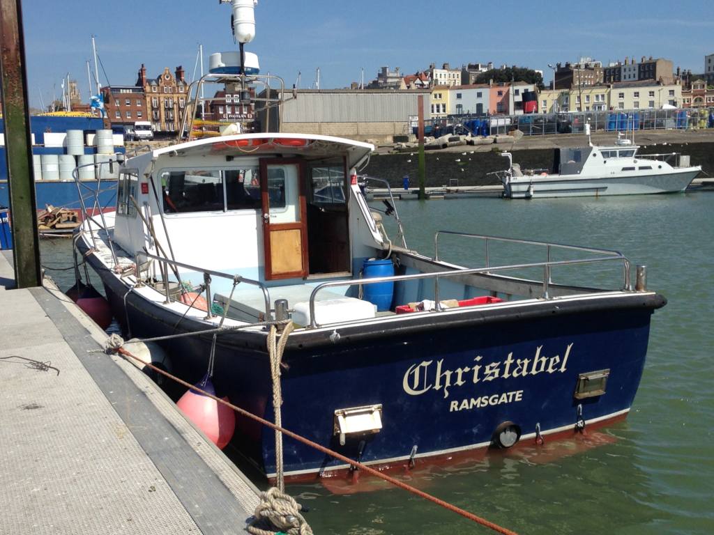 Christabel in Ramsgate Harbour